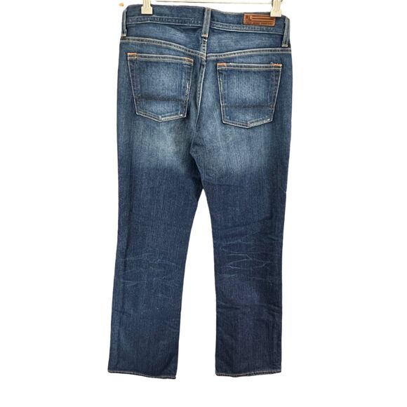 Ralph Lauren Jeans Womens 6 Blue Kelly Stretch Denim Y2K Bootcut Whisker Western - Picture 3 of 13